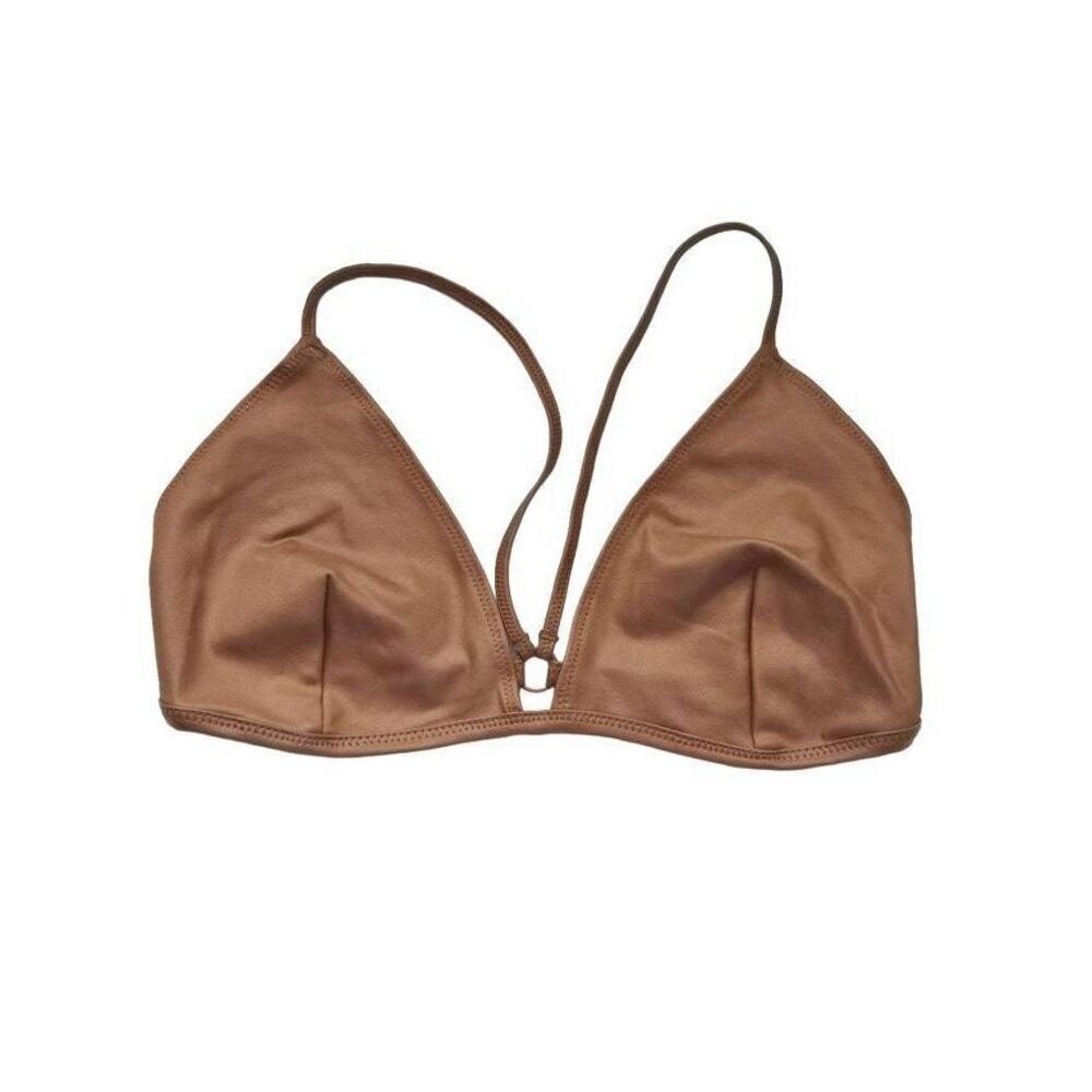 Skims wet jersey triangle bra Nwt